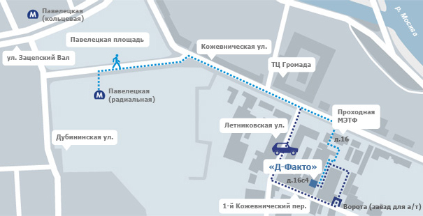 Карта проезда